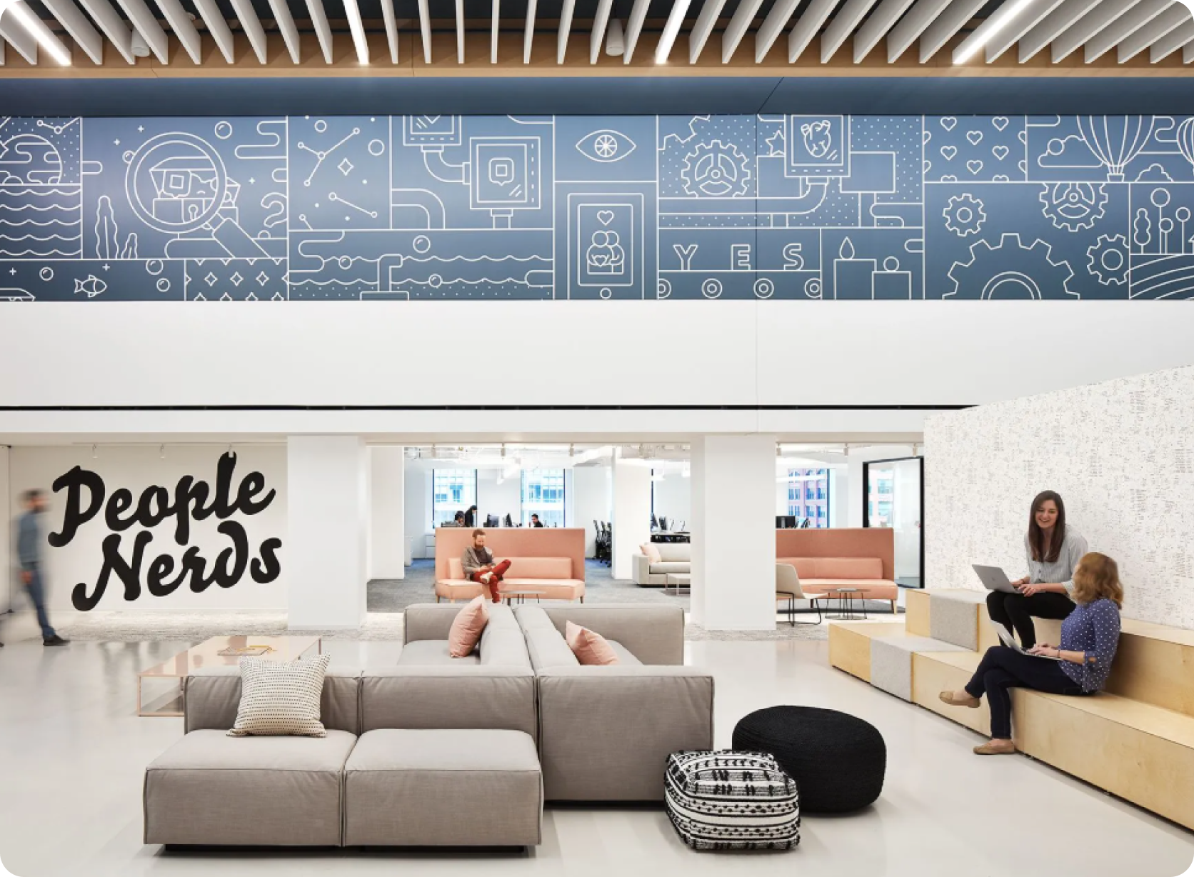 People Nerds studio lounge