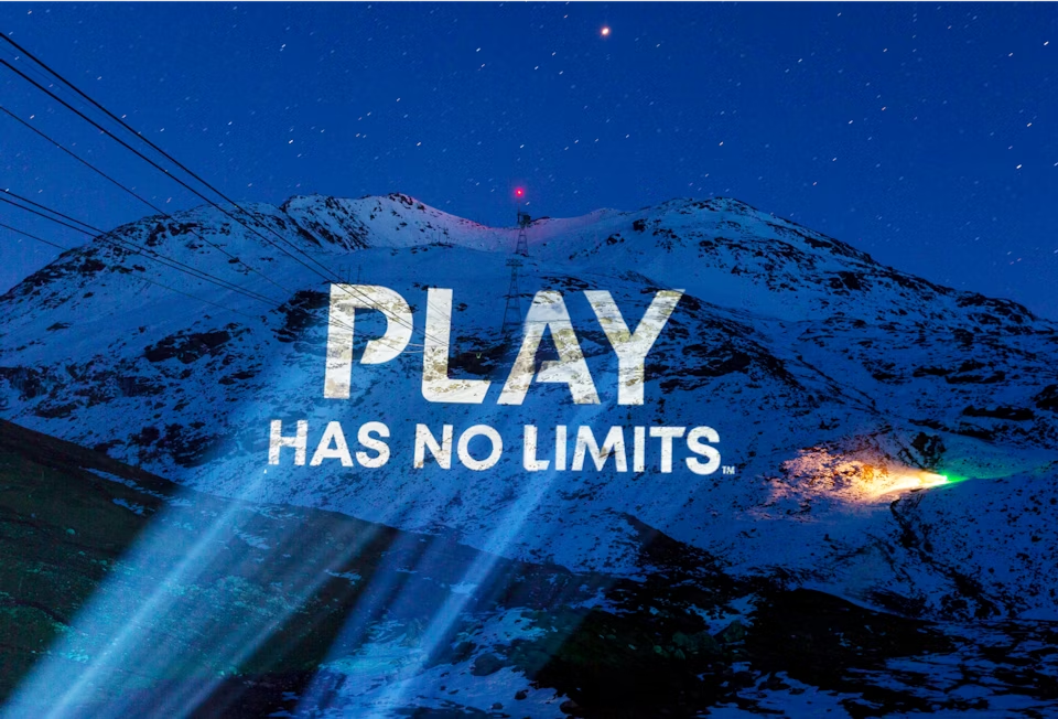 Play has no limits visual